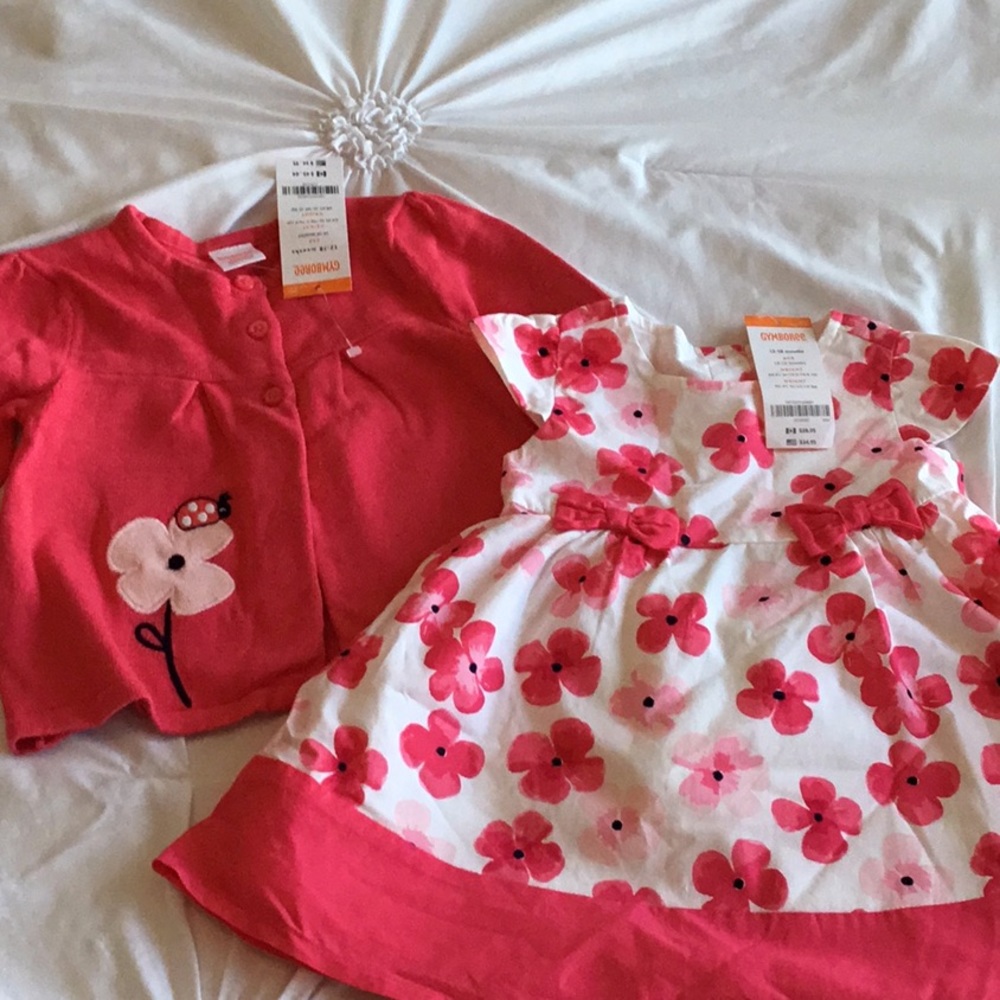 Original Gymboree dress set 12-18 months